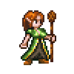Female Eldron sprite in Chronicles of Denzar